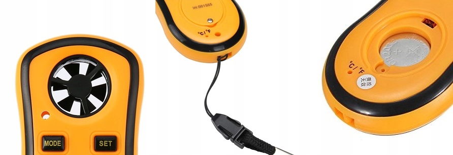 ANEMOMETR WIATROMIERZ MIERNIK WIATRU TEMPERATURY PRĘDKOŚCI POWIETRZA 30m/s Marka Benetech