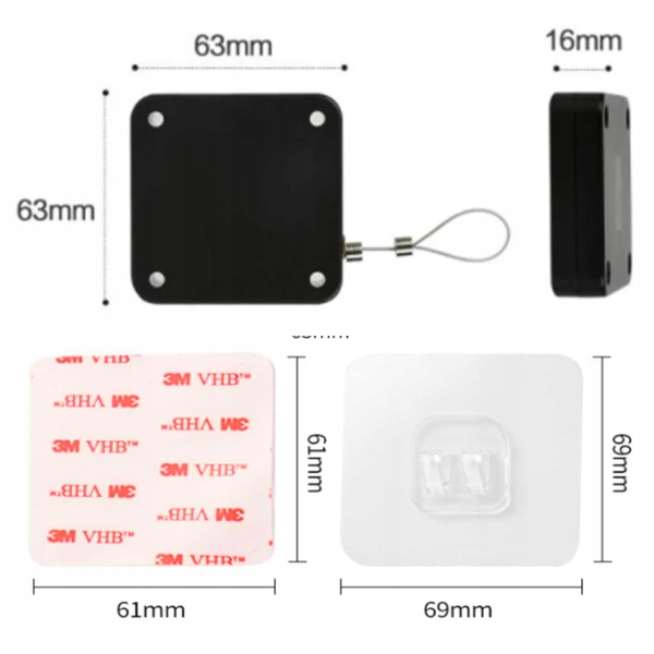 AUTOMATYCZNY SAMOZAMYKACZ DO DRZWI SAMOPRZYLEPNY DRZWI MOSKITIERY Typ drzwi jednoskrzydłowe