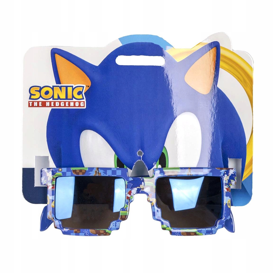 SONIC THE HEDGEHOG JEŻ okulary przeciwsłoneczne LUSTRZANKI UV100% Wiek dziecka 3 lata +
