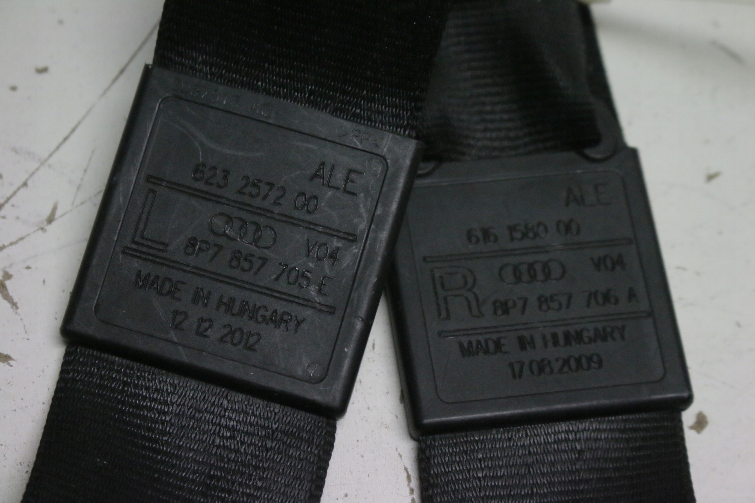 ремень безопасности Audi A3 8P кабриолет