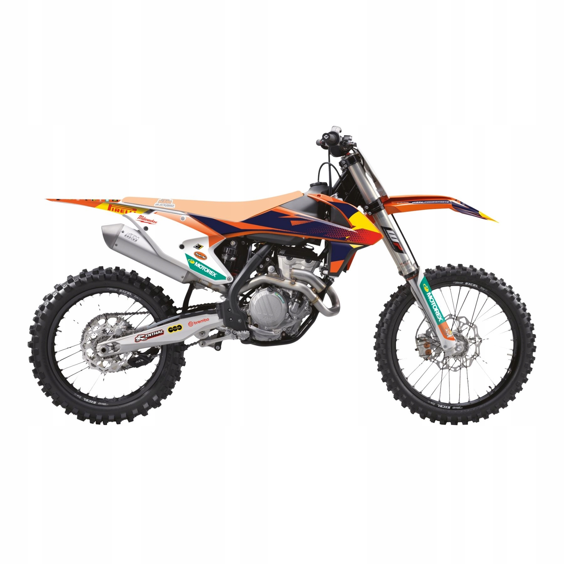 Blackbird Sada Nálepiek (oklein) Ktm Sx/sx-f '16-'18, Exc/exc-f '17-'19