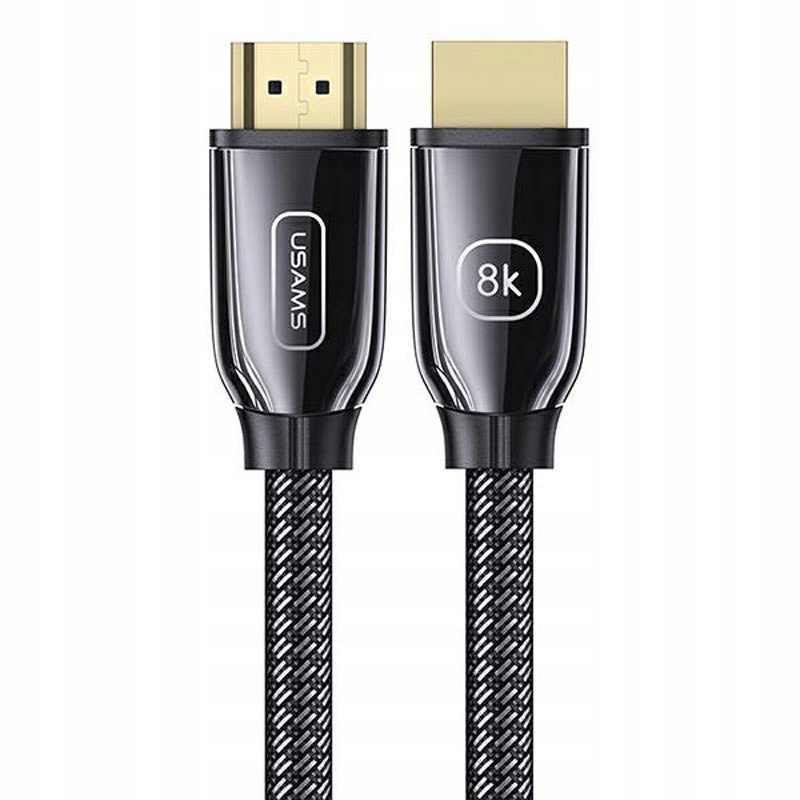 Usams US-SJ497 Kabel Hdmi Hdmi 2.1 2m z obsługą 8K 60 Hz 4K 120 Hz (c