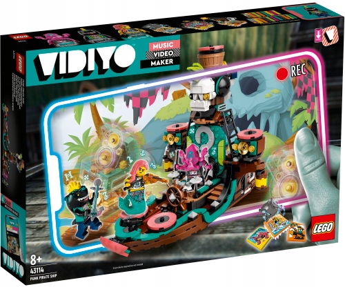 LEGO VIDIYO 43114 PUNK PIRATE SHIP