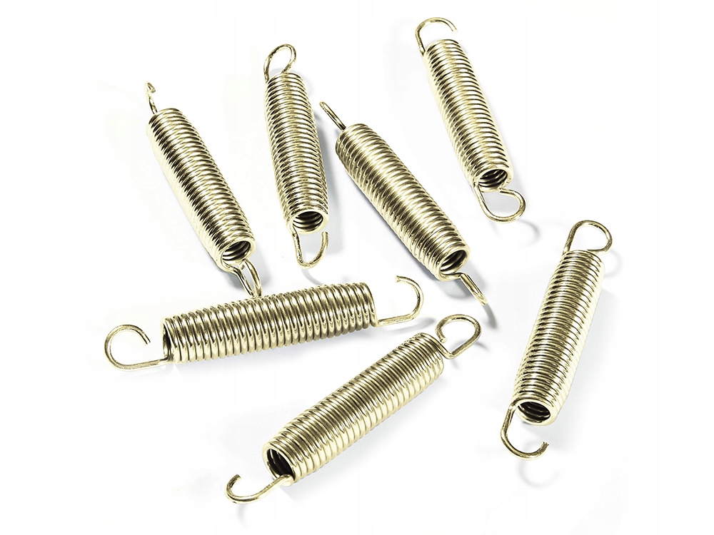 SPRĘŻYNY DO TRAMPOLINY SPRĘŻYNA 165mm 16,5cm 10szt Waga produktu z opakowaniem jednostkowym 1.327 kg