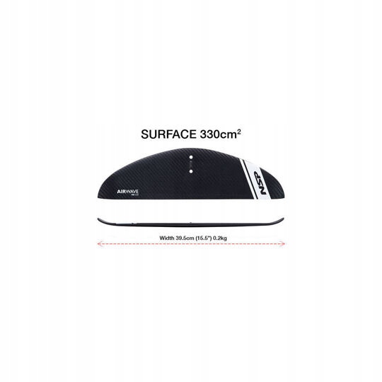 hydrofoil Nsp Airwave Back Wing 330 cm2 vel: One Size