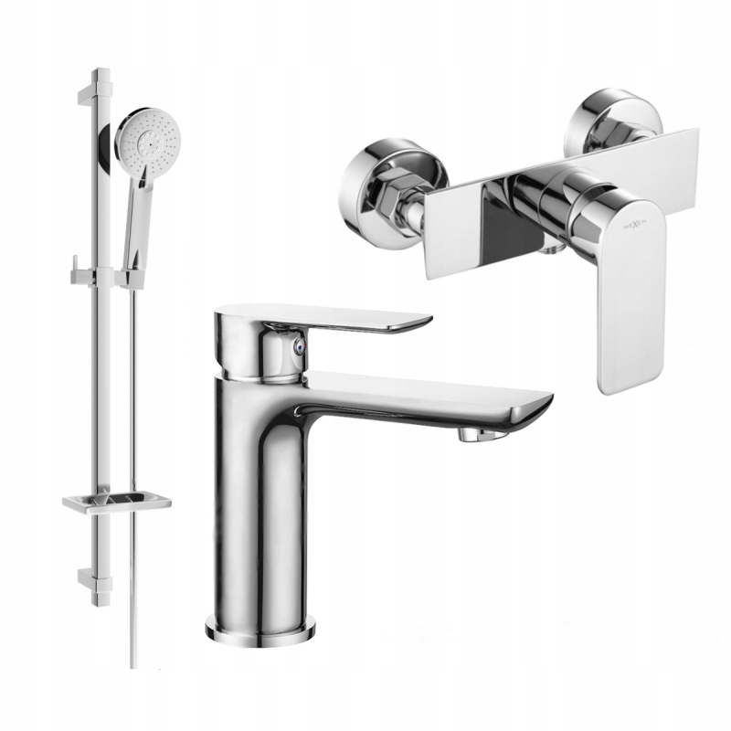 Mexen Alfa DQ40 sptchová sada, Chromovaná 745704DQ40-00
