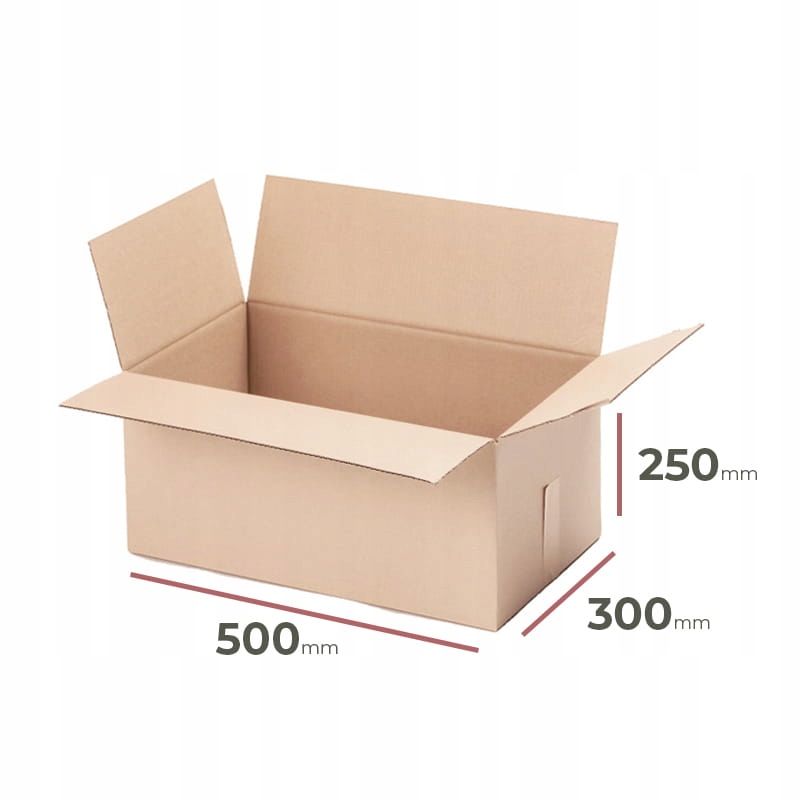 500x300x250 Pudełko Karton komplet- 20szt