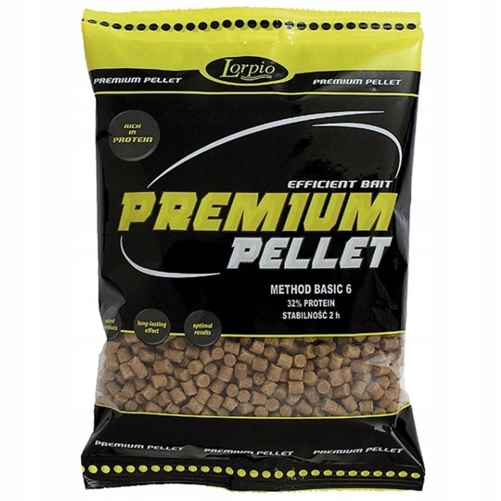 Zanęta Pellet Lorpio Method Basic 6mm 700g
