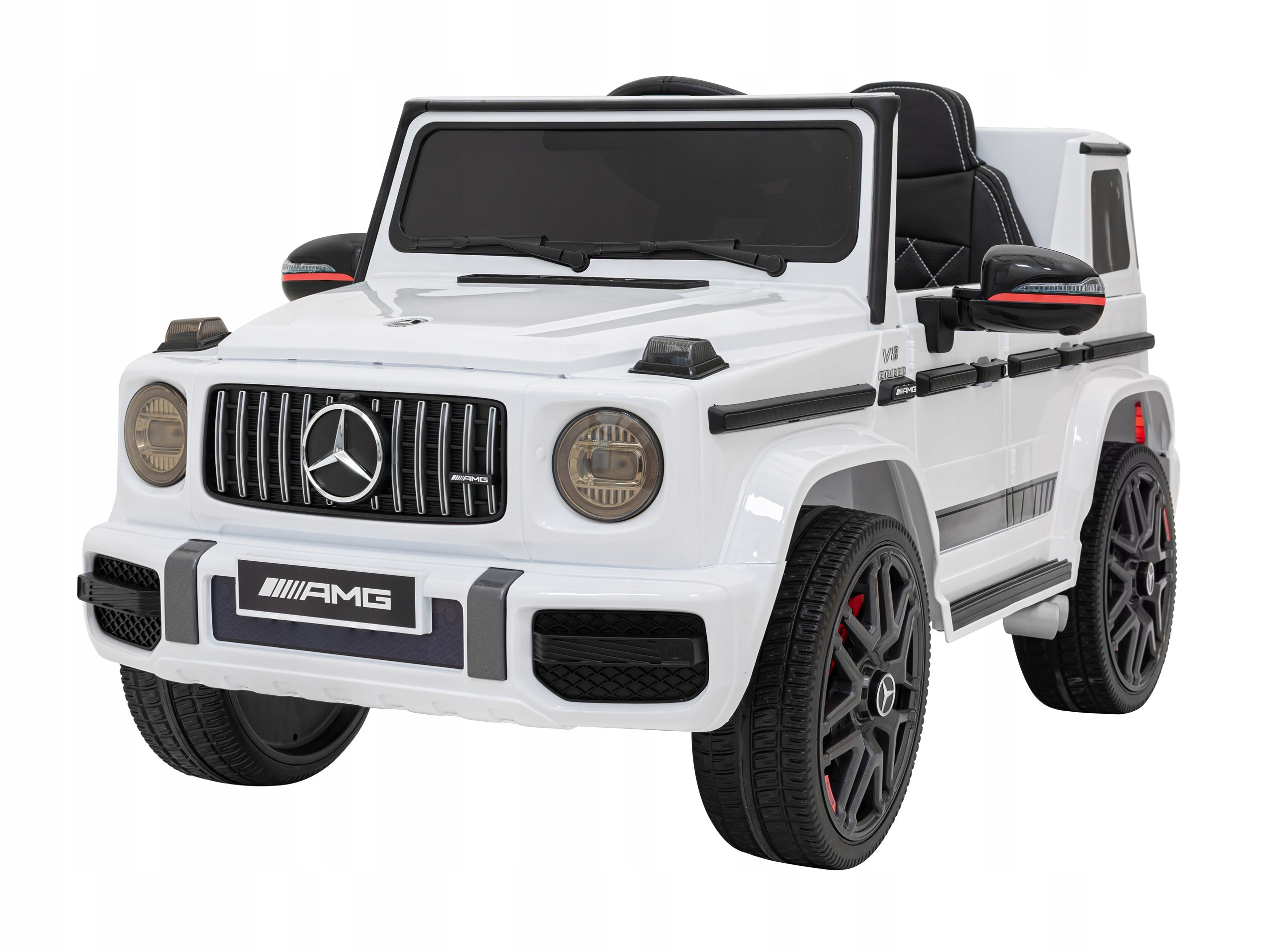 Auto pojazd na akumulator dla dzieci Mercedes Amg G63 Pilot Bagażnik Pianka