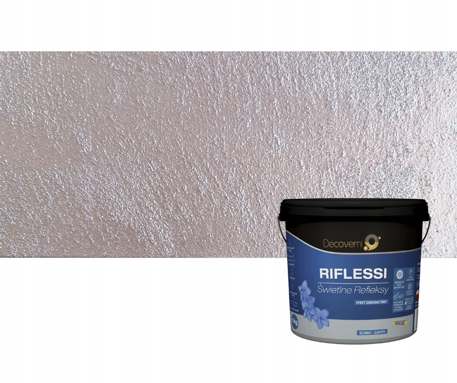 Decoverni Riflessi Akrylová štruktúrovaná farba 2,5 Kg farba 216
