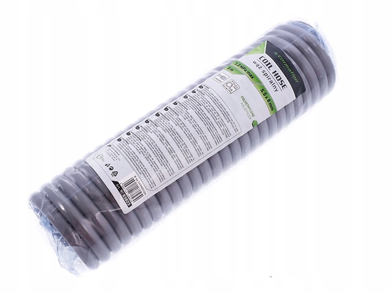 GRATISY# WĄŻ SPIRALNY CIŚNIENIOWY PNEUMATYCZNY PE 5X8 MM, DŁUGOŚĆ 5 M Marka Carmotion