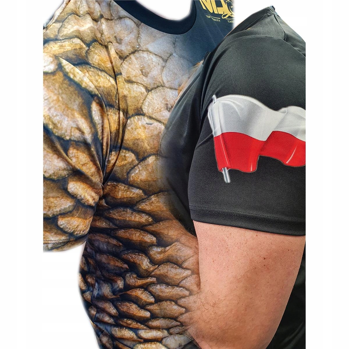 NLT STYLE - Koszulka ŁUSKA Rozmiar: S Model Łuska