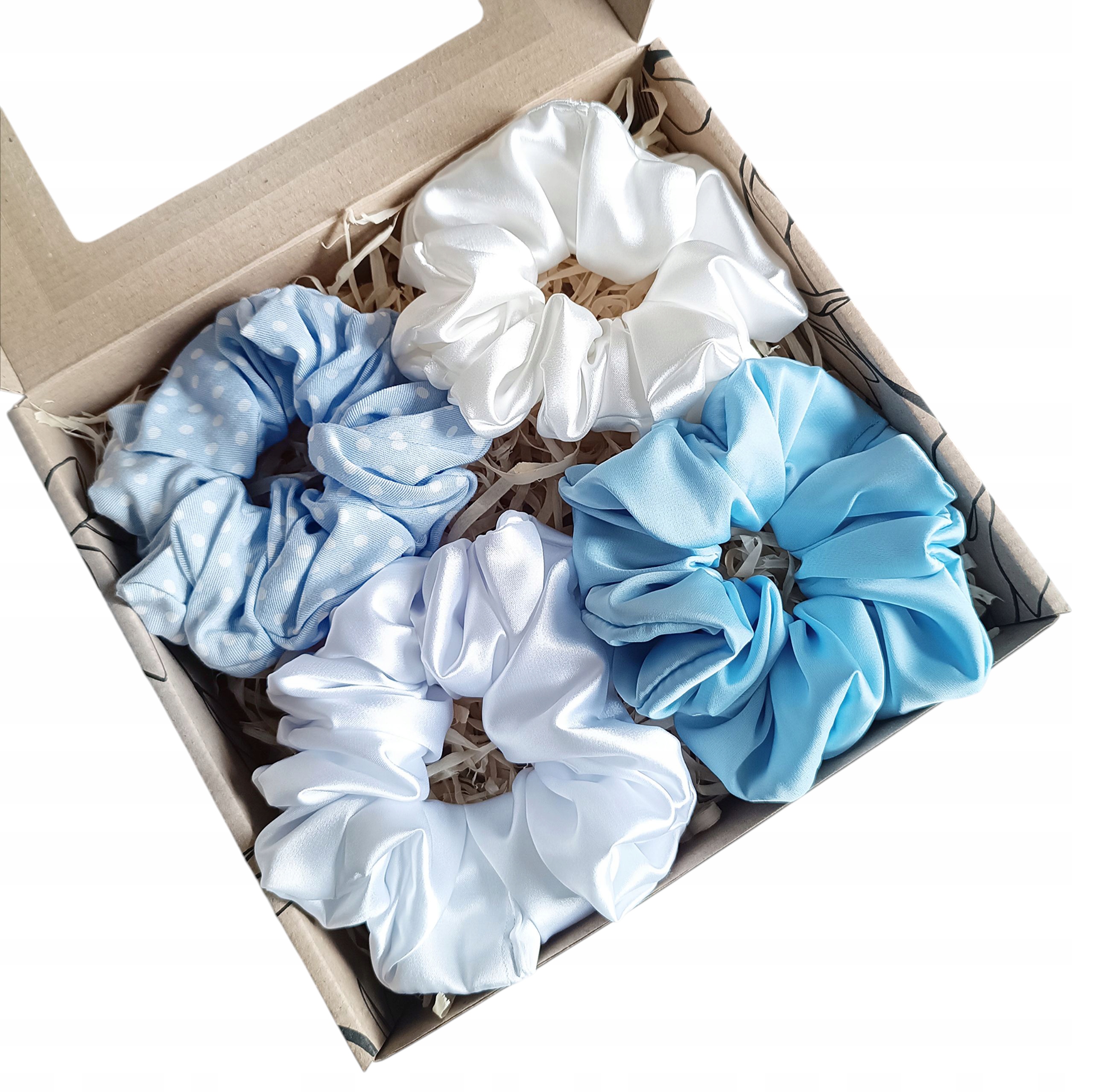 Sada Scrunchies Na Vlasy Dárková Krabička Pro Ni S Gumičkami „oceán“