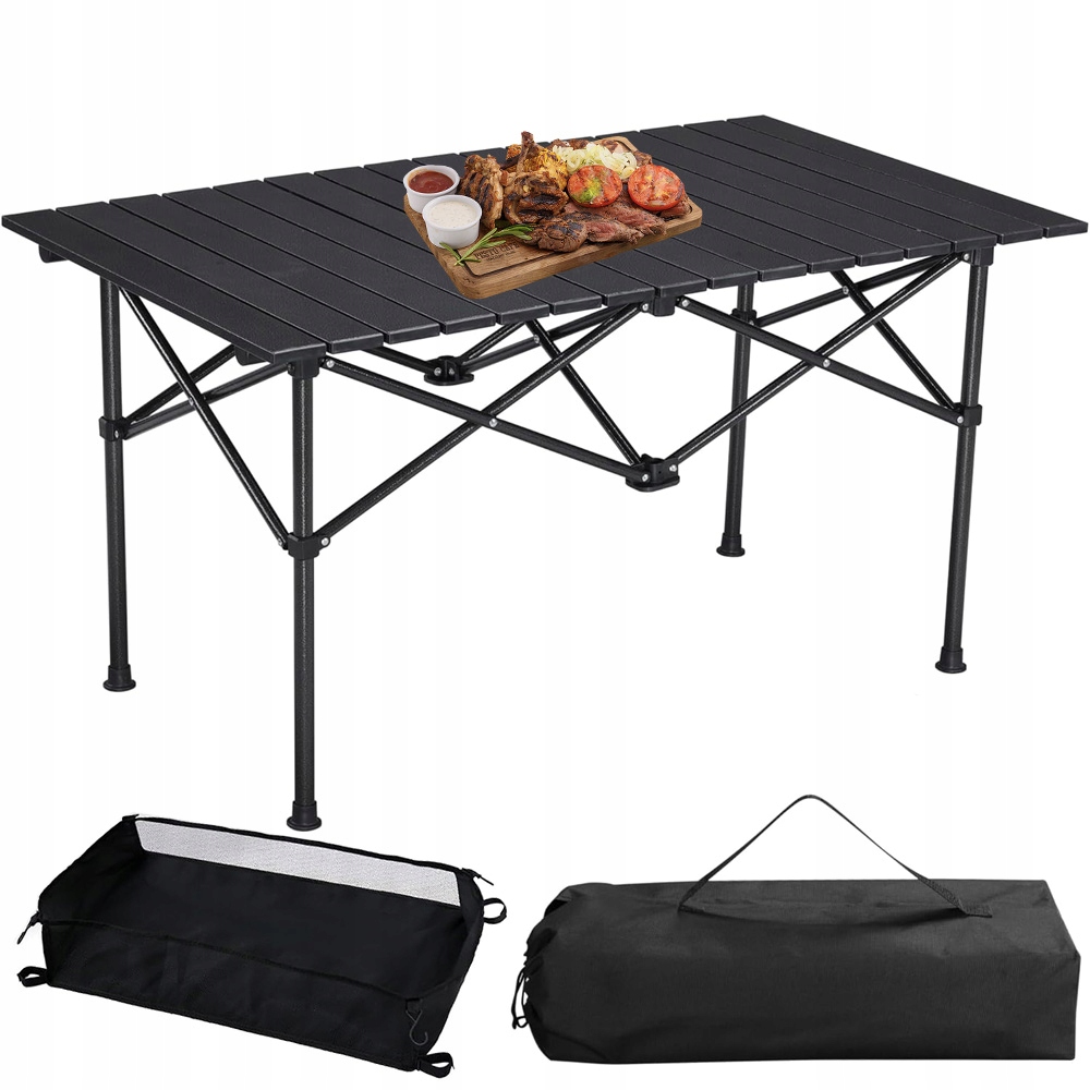 Skládací Turistický Kempingový Stolek S Hliníkem Pro Piknik, Rybaření, Grilování