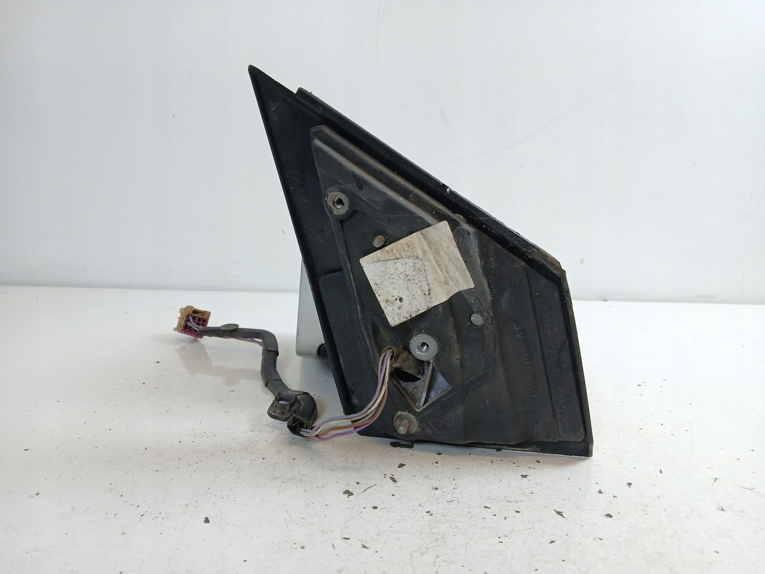 VW POLO 9N mirror left 5 PIN silver