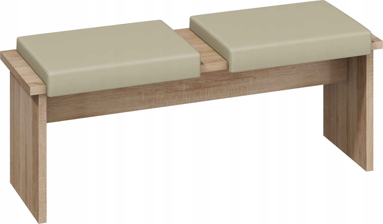 Dvojitá stolička Gambit 05 sonoma světlá eco béžová