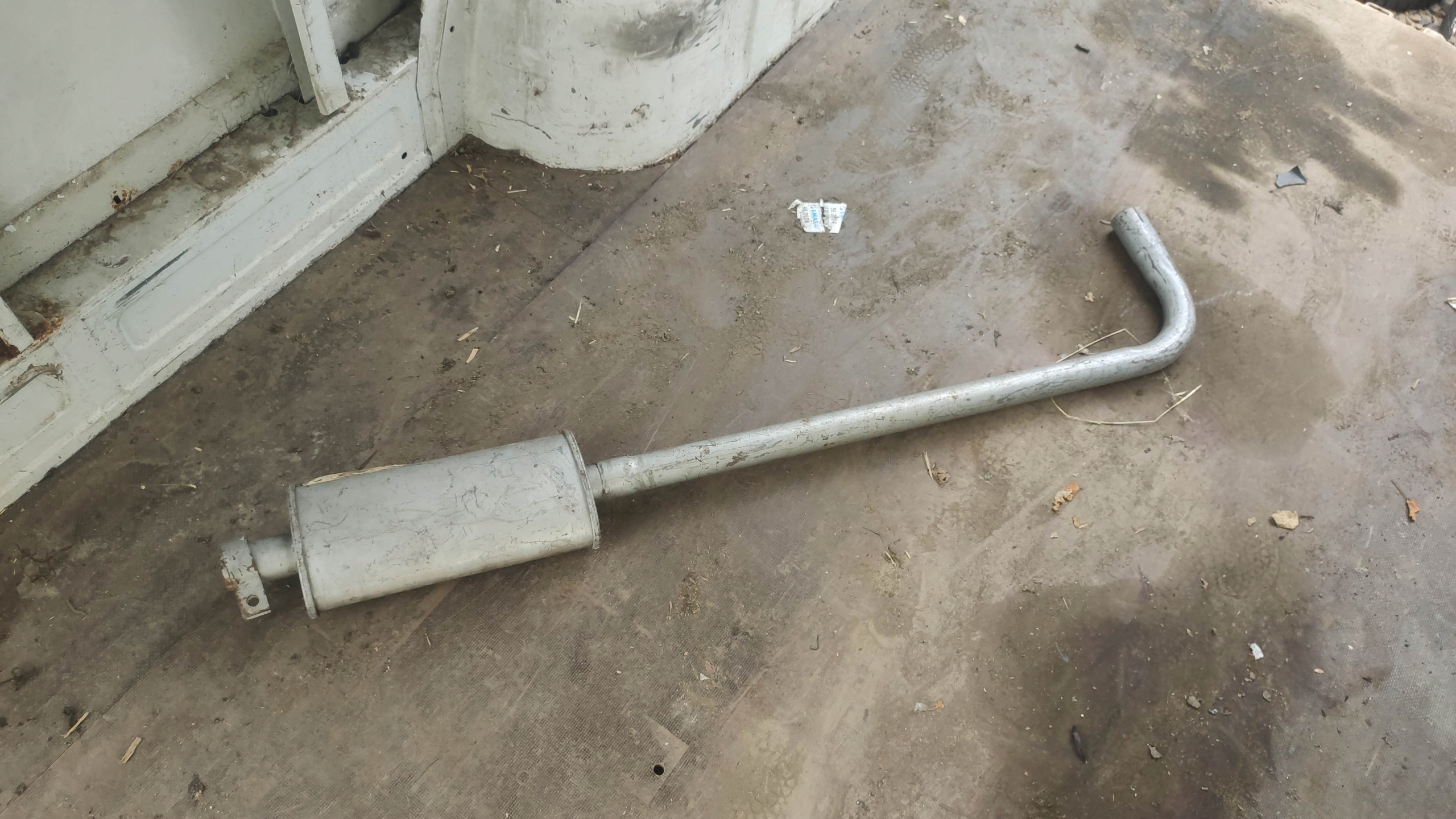 01389 - ГЛУШИТЕЛЬ ВЫХЛОПНОЙ ТРУБЫ PEUGEOT 104 CITROEN LNA