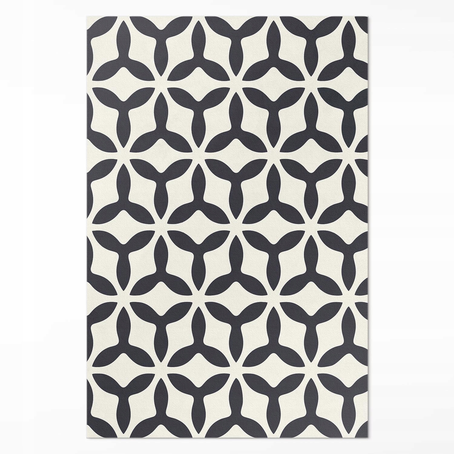 Vinylový dekoratívny koberec pod stôl Moderný geometrický vzor 80x120 cm