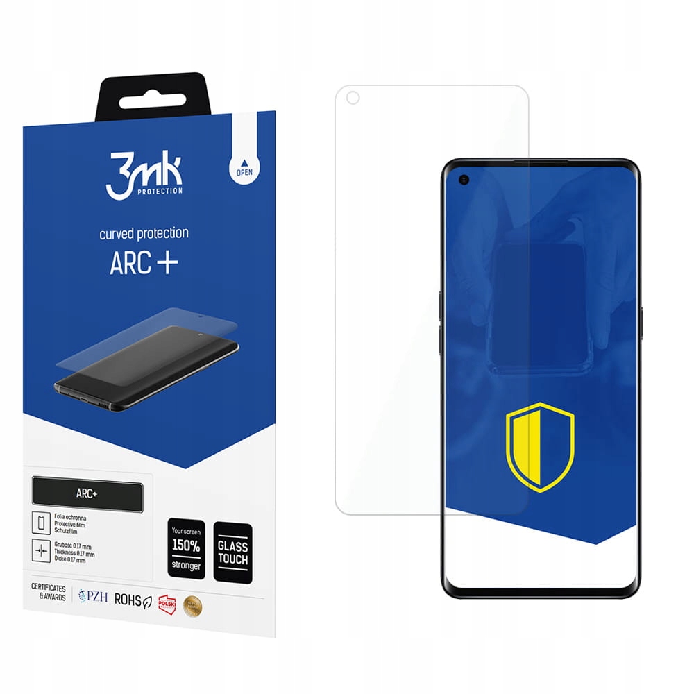 

Folia 3mk na cały ekran do Oppo Reno 4 Pro 5G Arc+