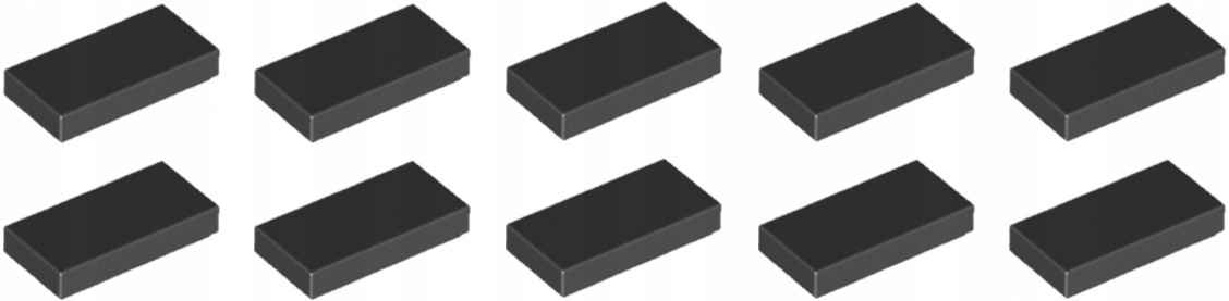 

Lego Płytka Tile 1x2 Czarny 306926 3069b - 10szt