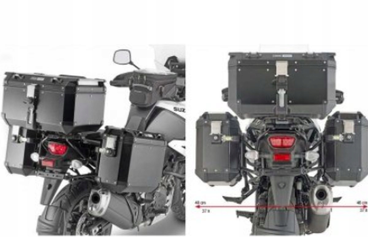 Kappa Rošt Bočných Kufrov Monokey Cam Side Suzuki V-Strom 1050 (20), V S