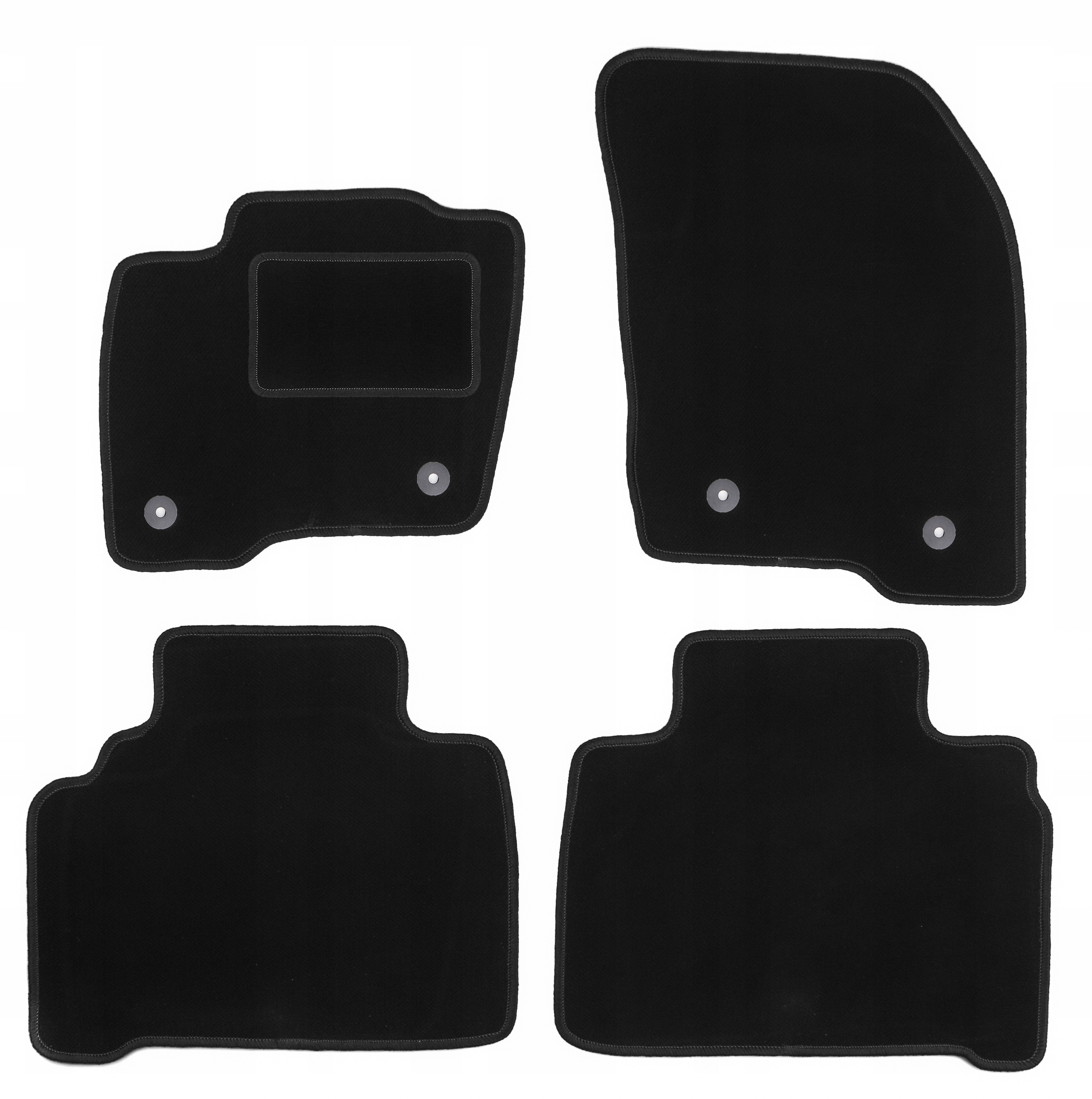 

Dywaniki welurowe Lux do Ford S-max MK2 II 2015-