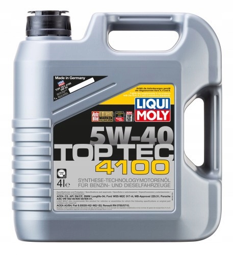 Liqui Moly Olej 5V40 Toptec 4100 4 L