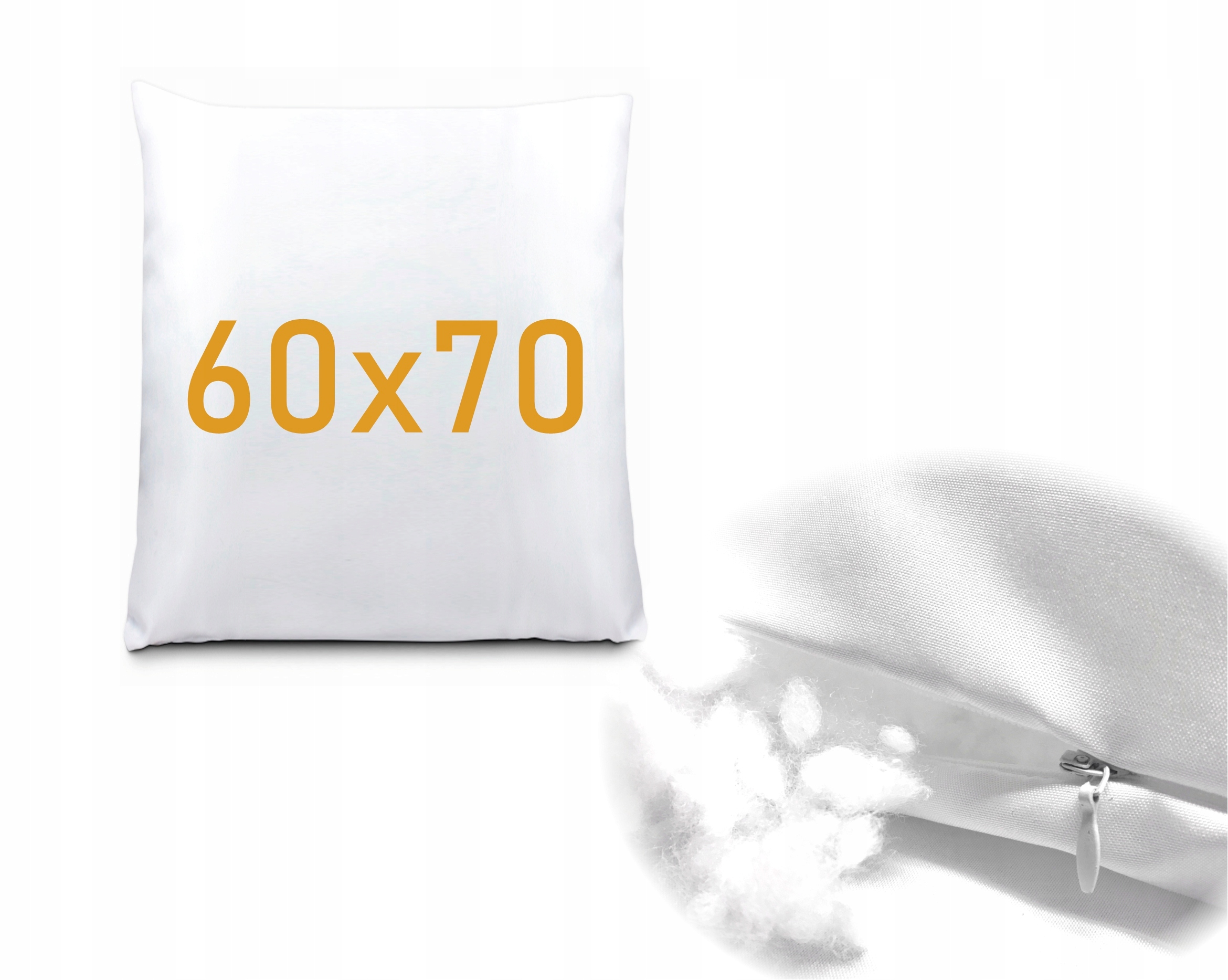 

Poduszka Na Suwak 70x60 wkład 60x70 duża poduszka