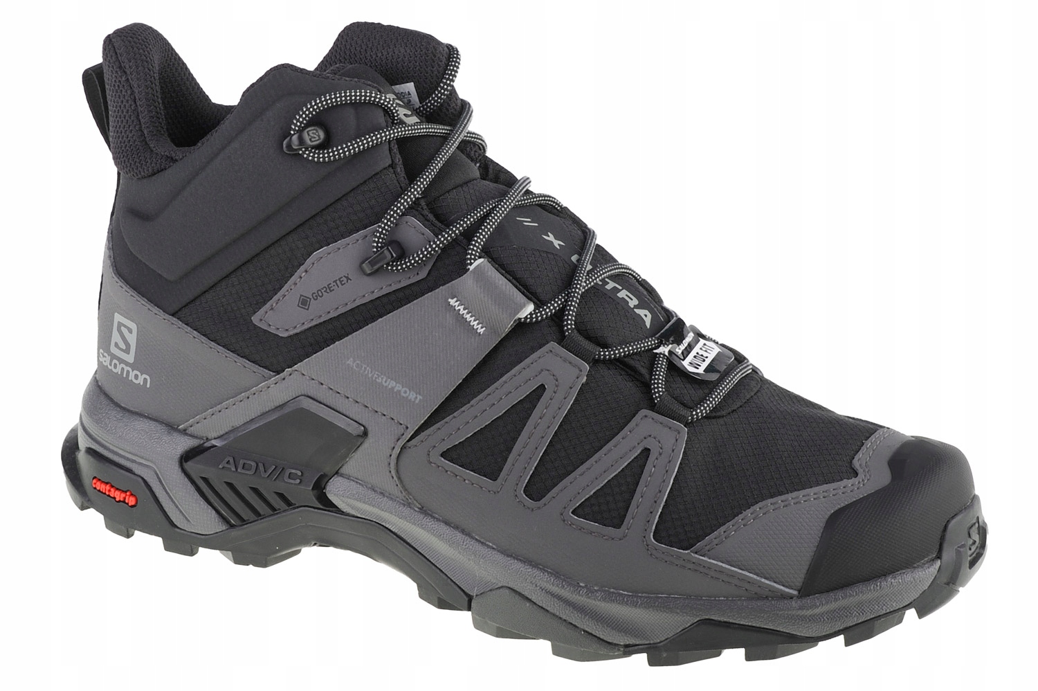 Salomon X Ultra 4 MID Wide Gtx (46 2/3) Trekkingové boty pro muže, tkanina