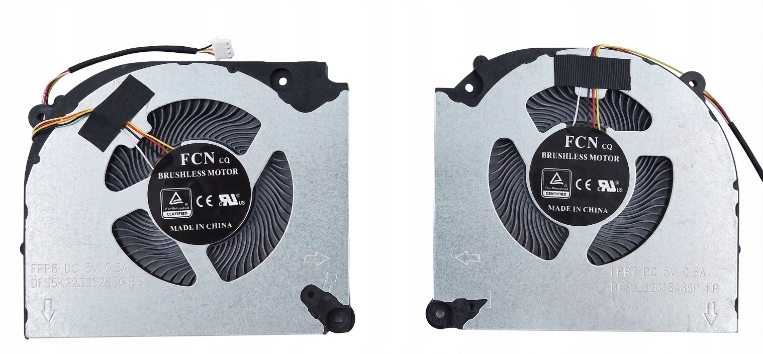 Ventilátor Komplet Cpu Gpu Medion DFS5K223052830 FPP6 DFS5L32G16486P FPP7