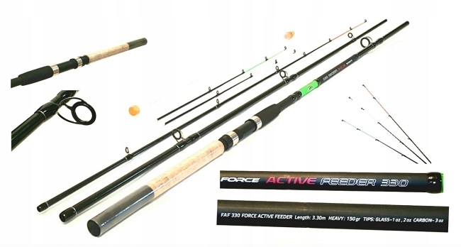 3xZestaw spinning spławik grunt FEEDER Kod producenta 957 30 00 11 22