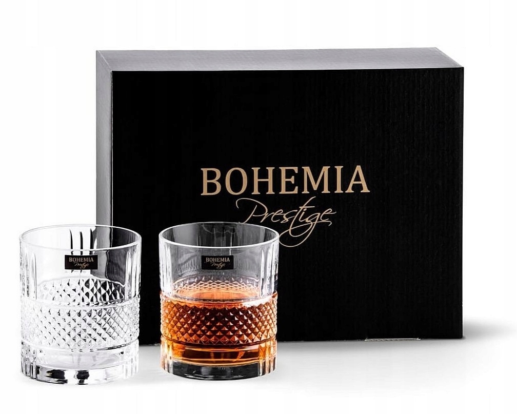

Szklanki do whisky Bohemia Elegante 340ml kpl 6szt