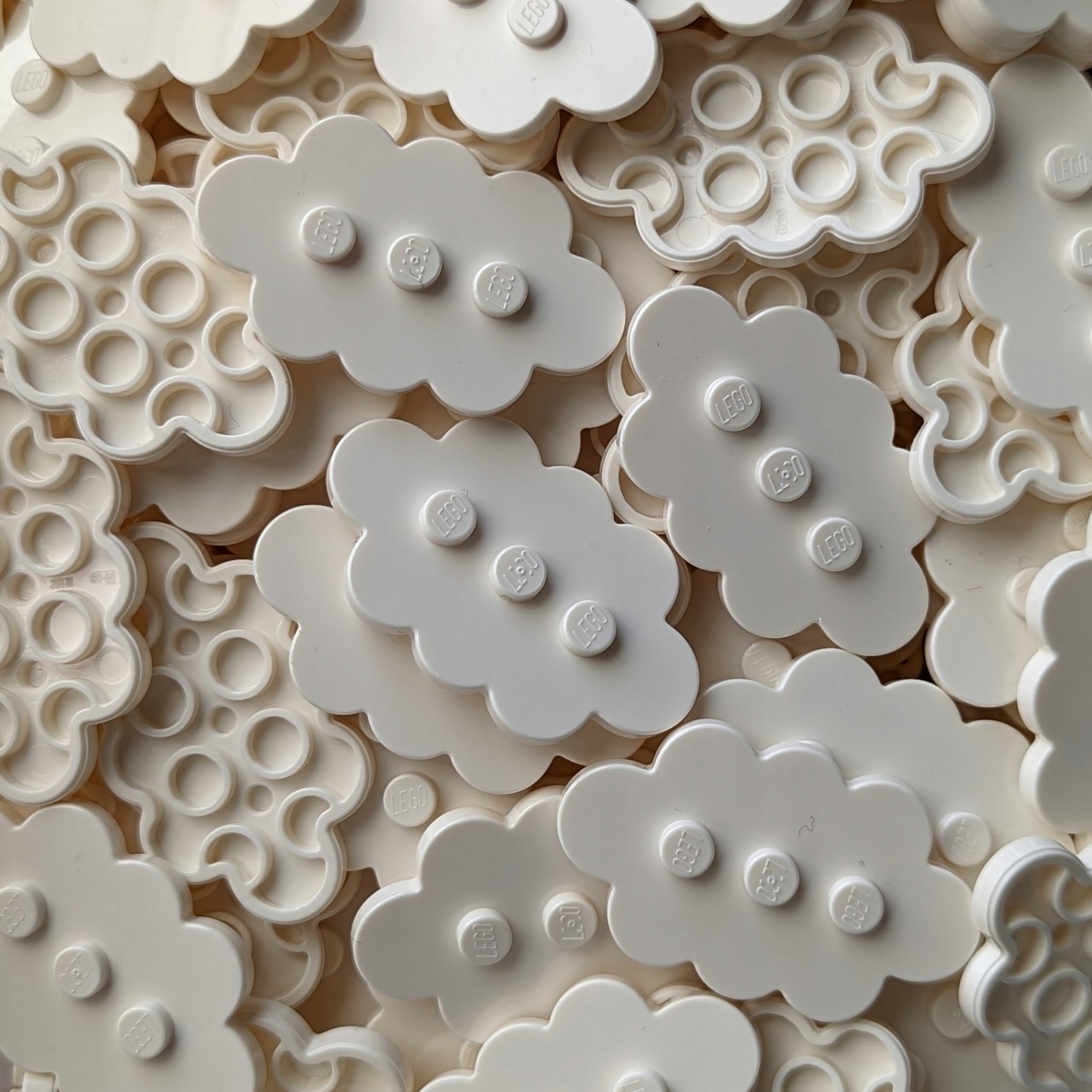 

Pakiet Lego 35470 Płytka chmurka biały 5szt Nowa