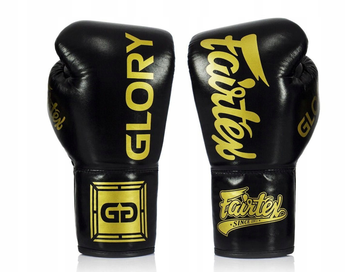 Boxerské Rukavice Fairtex BGLG1 "glory" (black) vázané 14oz