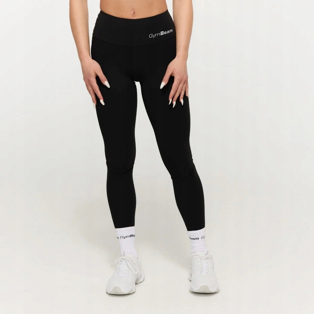 GymBeam Damskie legginsy Beat Black S