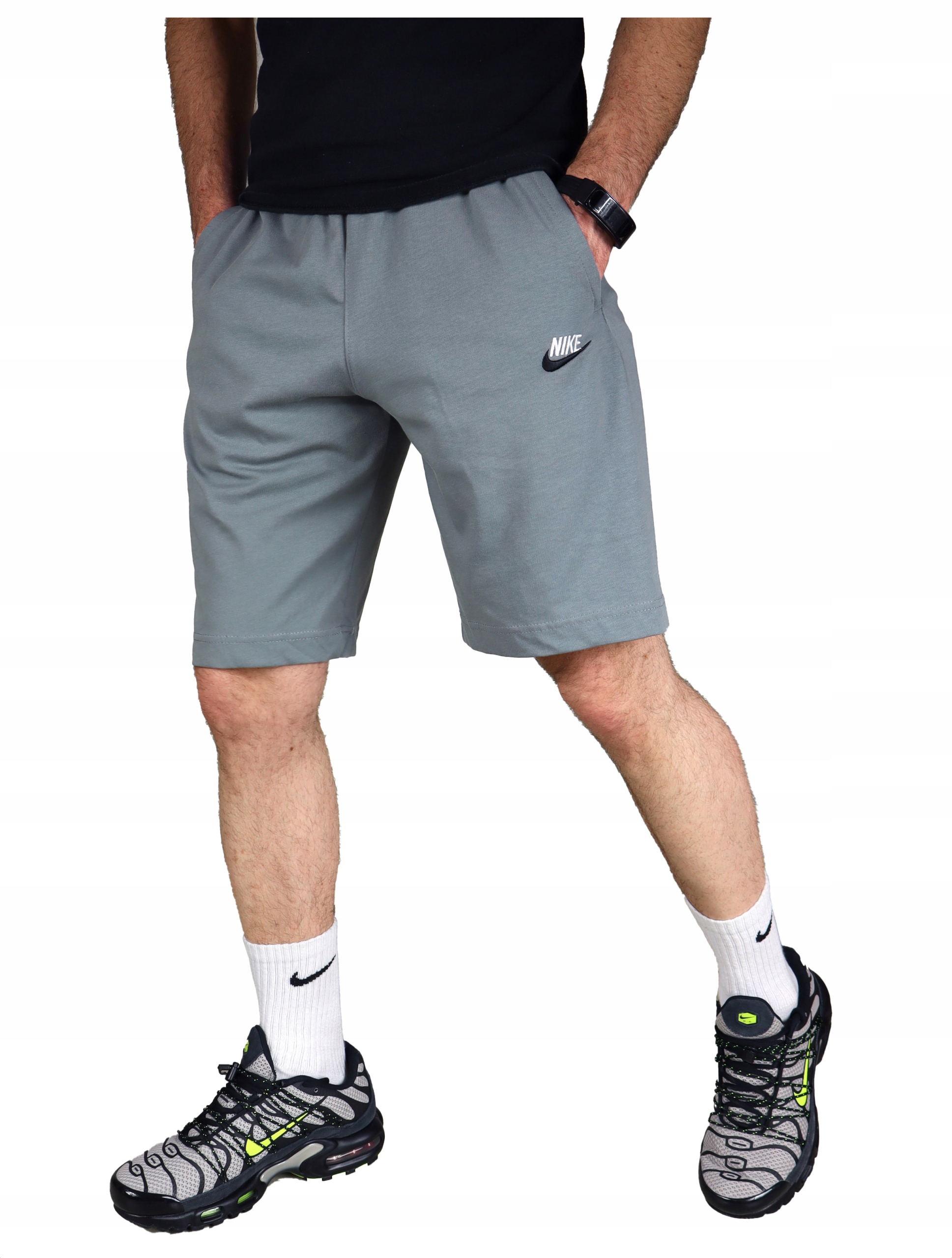 Nike Lehké kraťasy s Kapsami Bavlna pánské sportovní šortky na léto