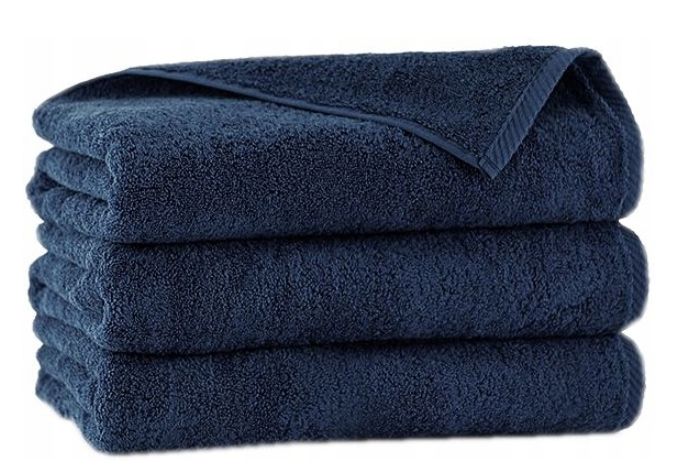 

Ręcznik gładki 70x140 Bawełna Granat Kąpielowy