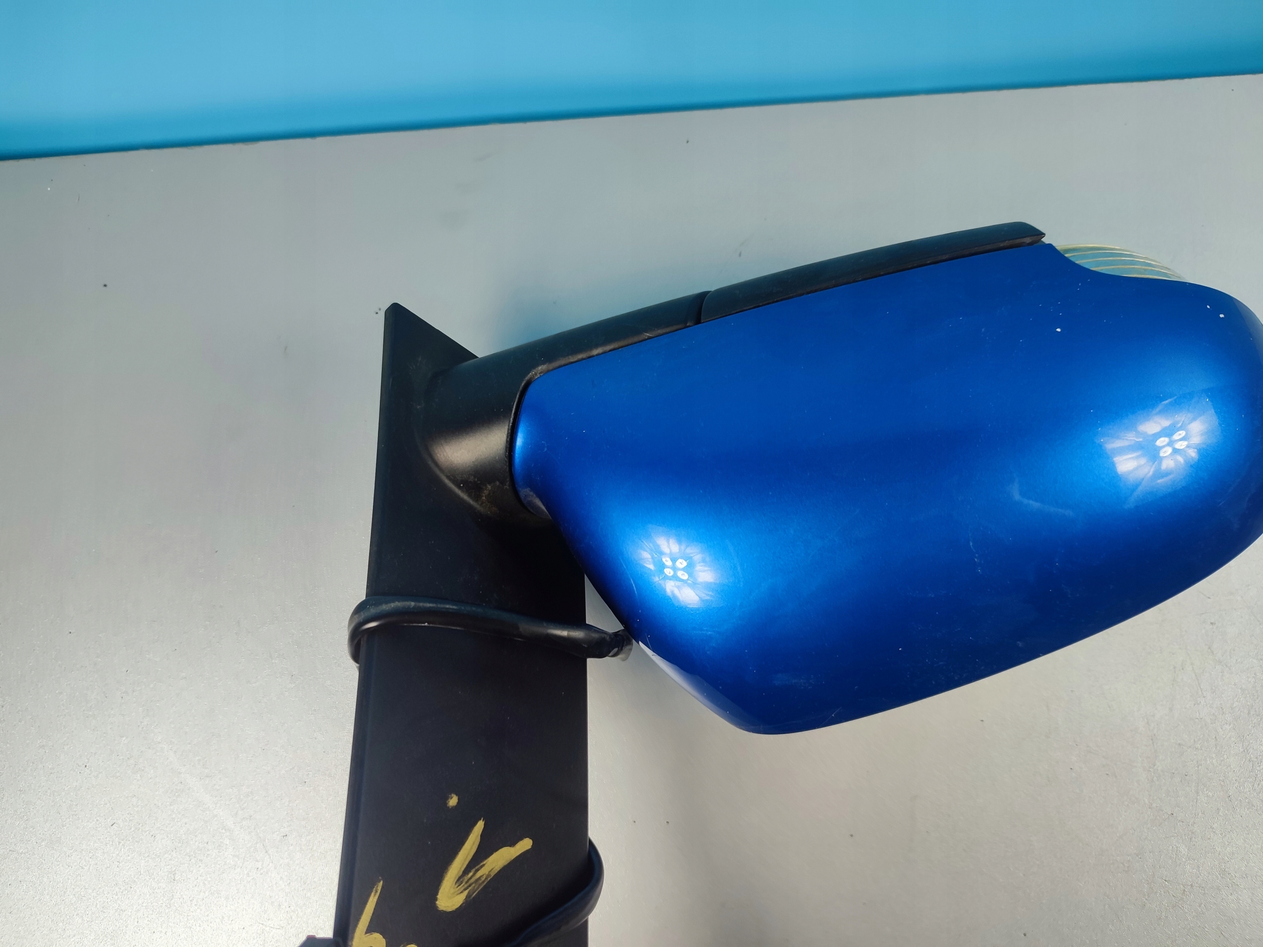 SPECCHIETTO RETROVISORE Destro VW TOURAN e 2003- 6 PIN blu