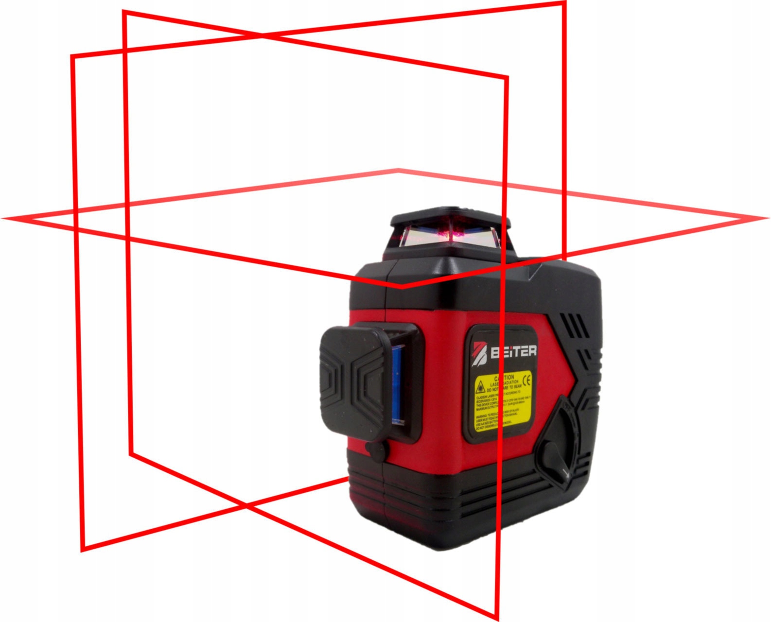Beiter BART 3D Laser krzyżowy 50 m czerwony Rodzaj krzyżowy