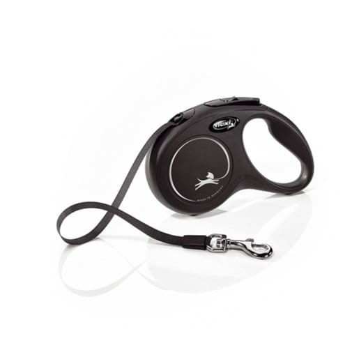 

Flexi smycz New Classic taśma Xs 3m czarna York