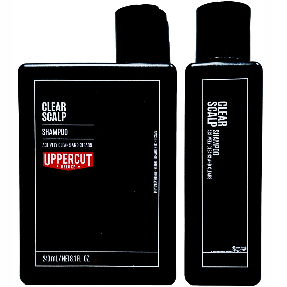 Uppercut Deluxe Clear Scalp Proti lupům šampon na vlasy 240 ml