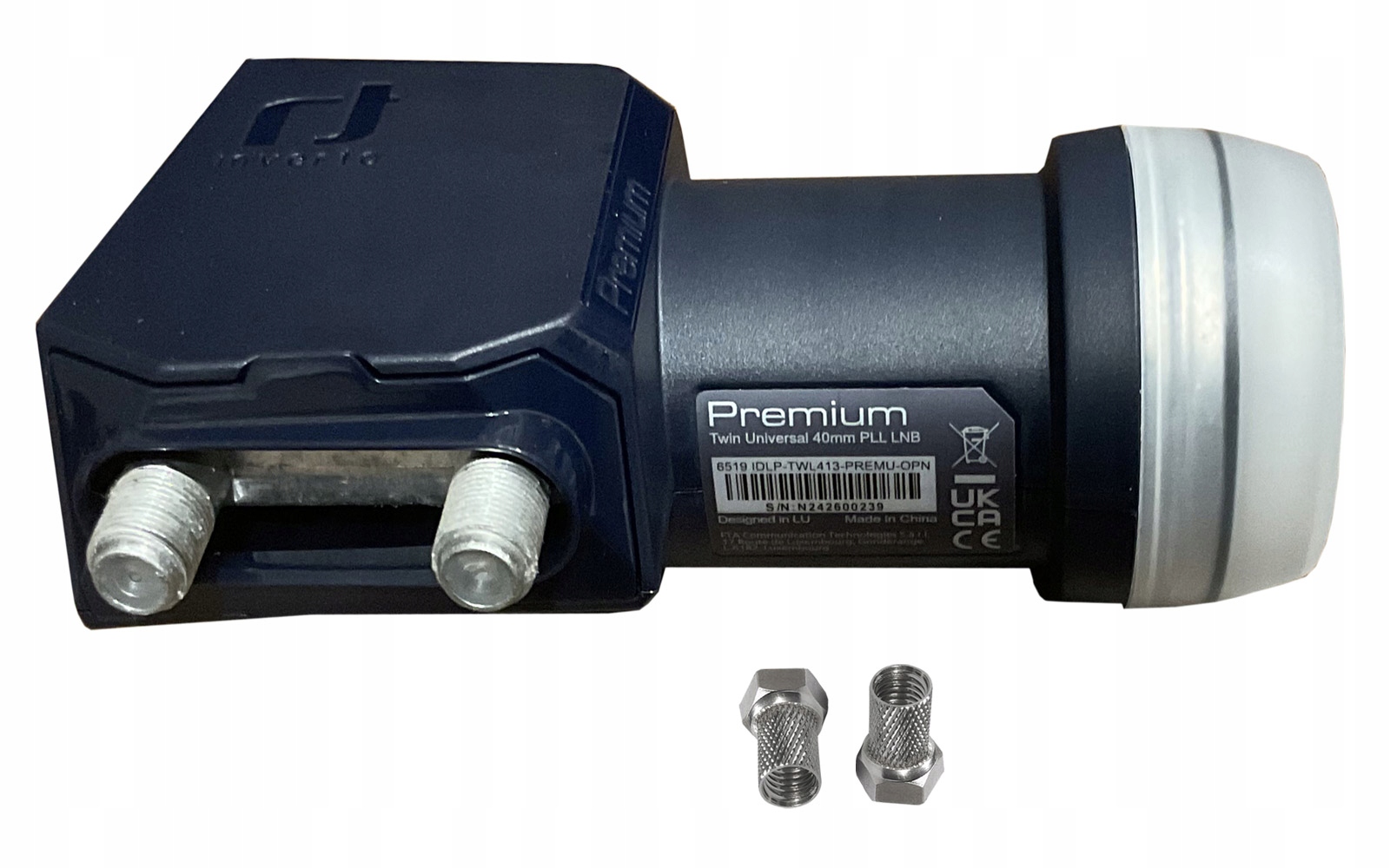 Konwerter TWIN INVERTO Premium, 1 sat, 2 tun, nowy model 2024 Marka Inverto