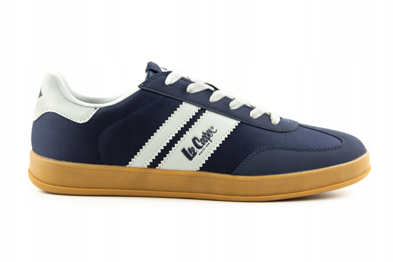Pánské boty Lee Cooper sportovní, modré, pohodlné, klasické, šněrovací, velikost vel.