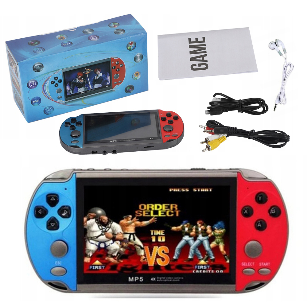 Przenośna Konsola Retro 10000 Gier Polskie Menu Duży Ekran