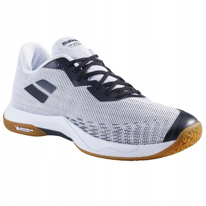 Badmintonové Boty Babolat Shadow Spirit 2 White/black Men 40,5