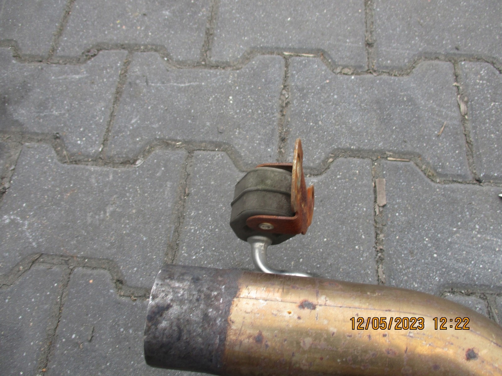 muffler, exhaust VW TOUAREG 7L8253181F