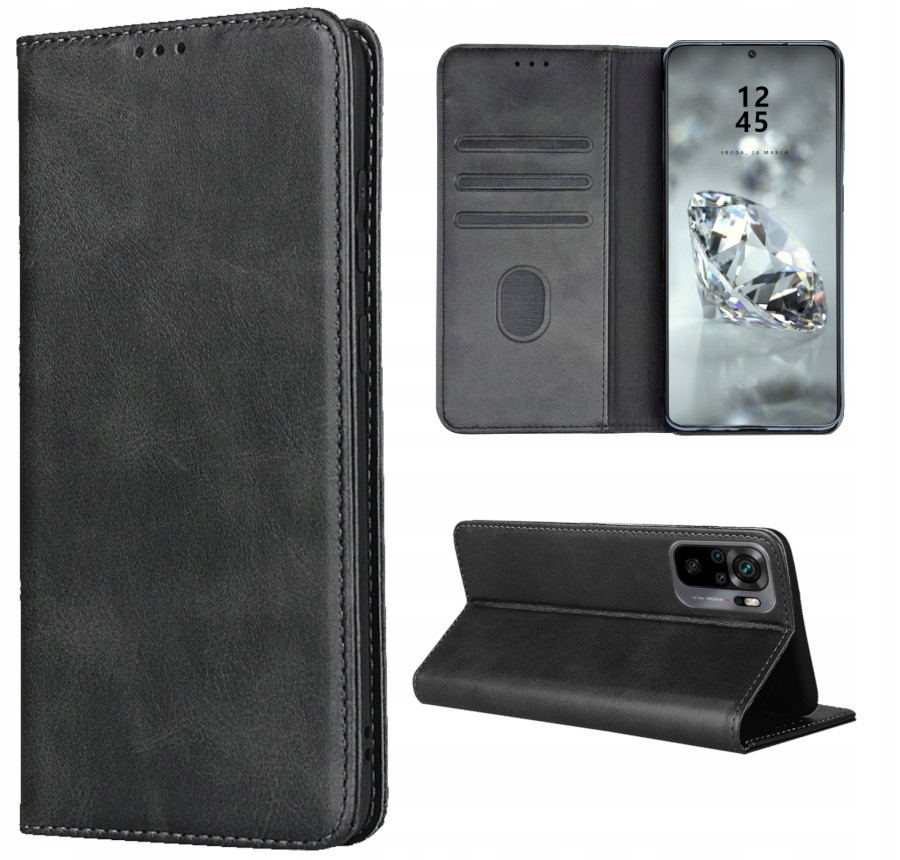 

Etui Wallet Case Skórzane Do Redmi Note 10 Pro