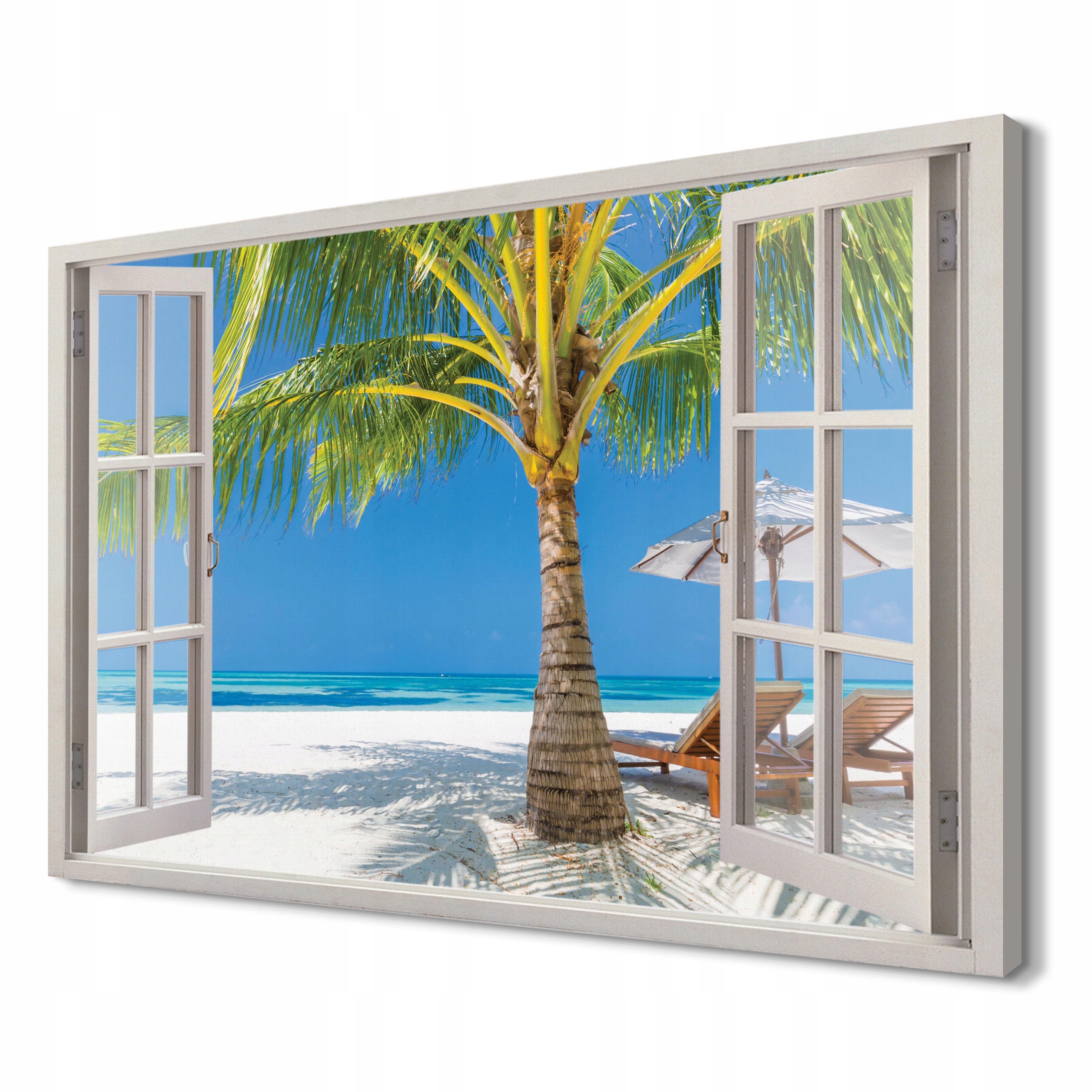 

Tropikalna plaża Fotografia na płótnie 3d 120x80