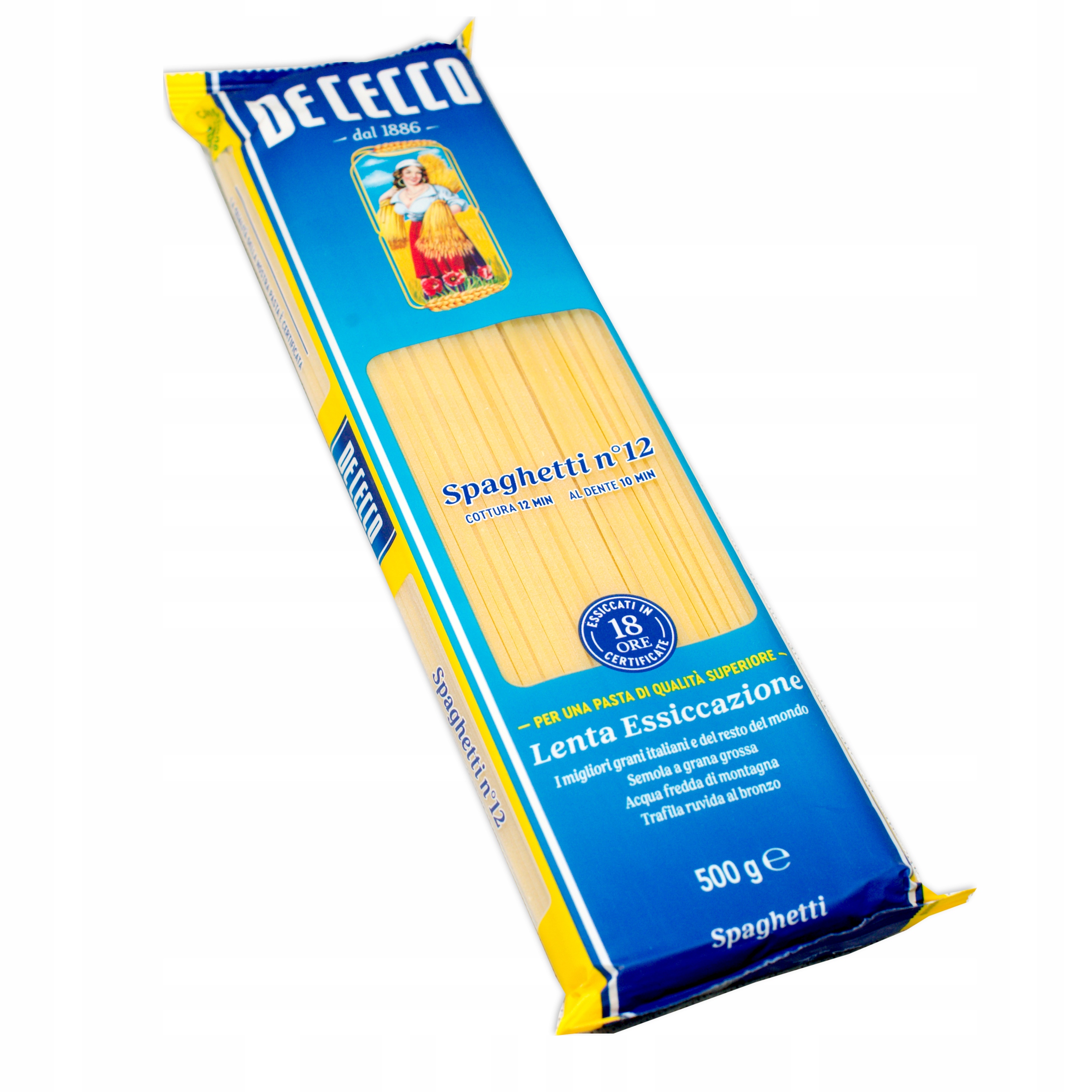 Spaghetti DE CECCO włoski makaron 500 g 12741035365 Allegro.pl