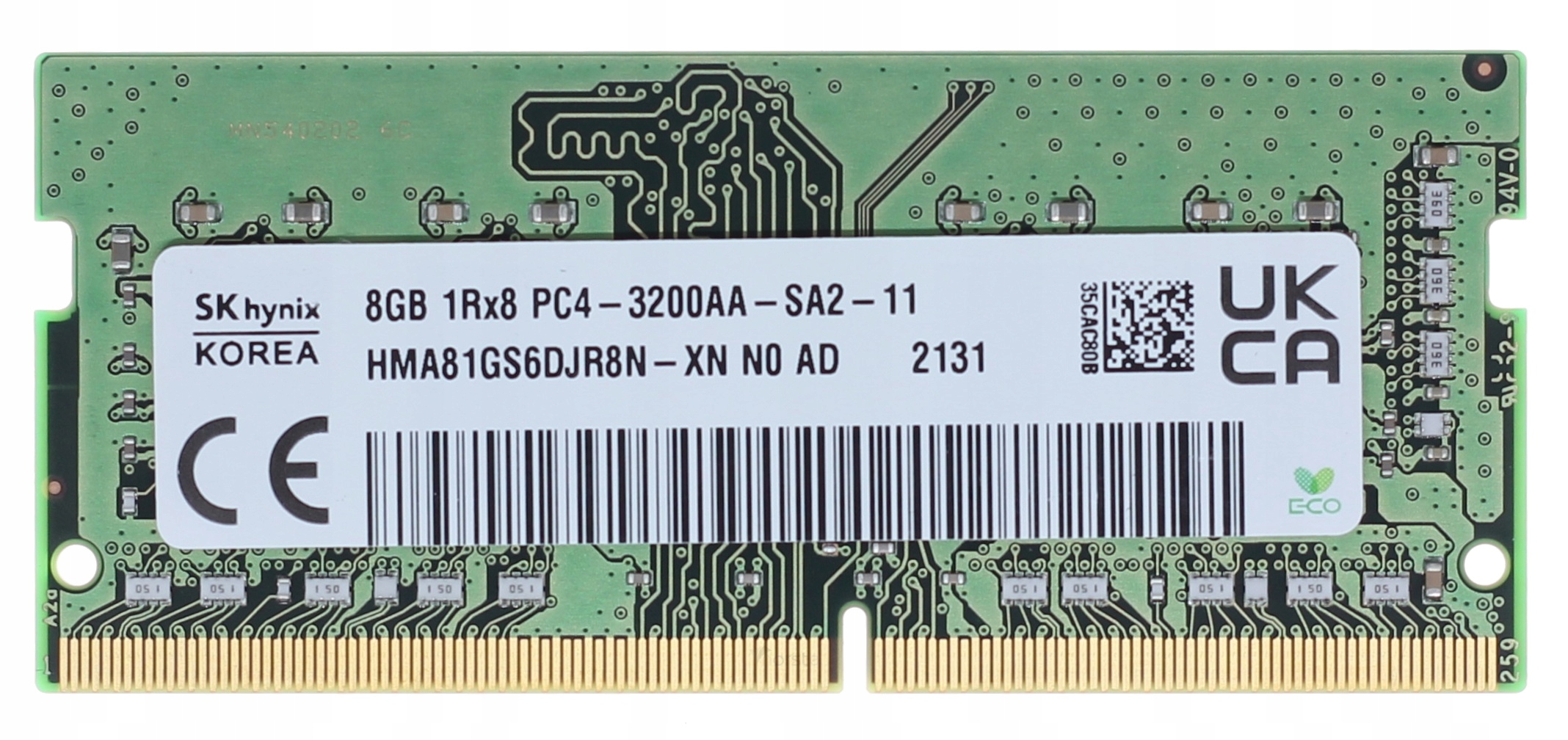 

8GB 3200 DDR4 Hynix PC4-3200AA HMA81GS6DJR8N-XN Ad